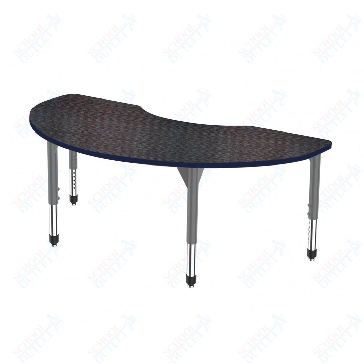 Marco Premier Series Kidney Stand-Up Table 36" x 72" Adjustable Height 32"-42" (43-2267-MA)