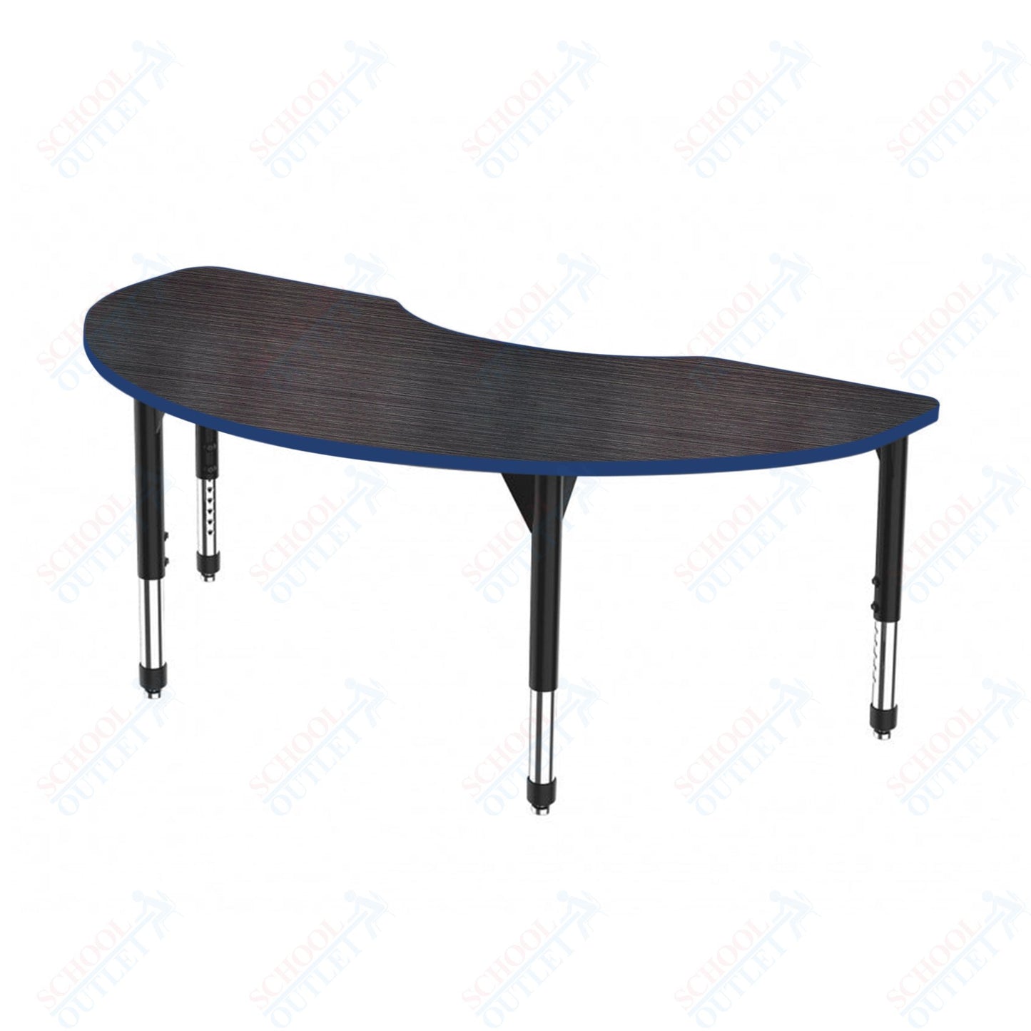 Marco Premier Series Kidney Stand-Up Table 36" x 72" Adjustable Height 32"-42" (43-2267-MA)
