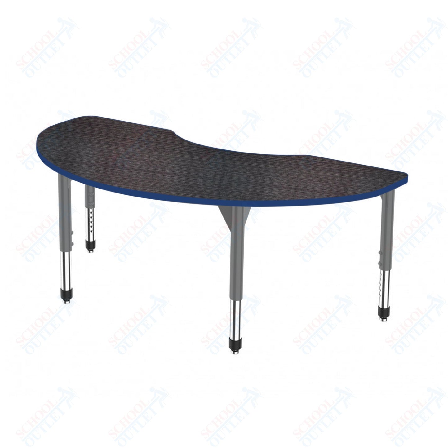 Marco Premier Series Kidney Stand-Up Table 36" x 72" Adjustable Height 32"-42" (43-2267-MA)