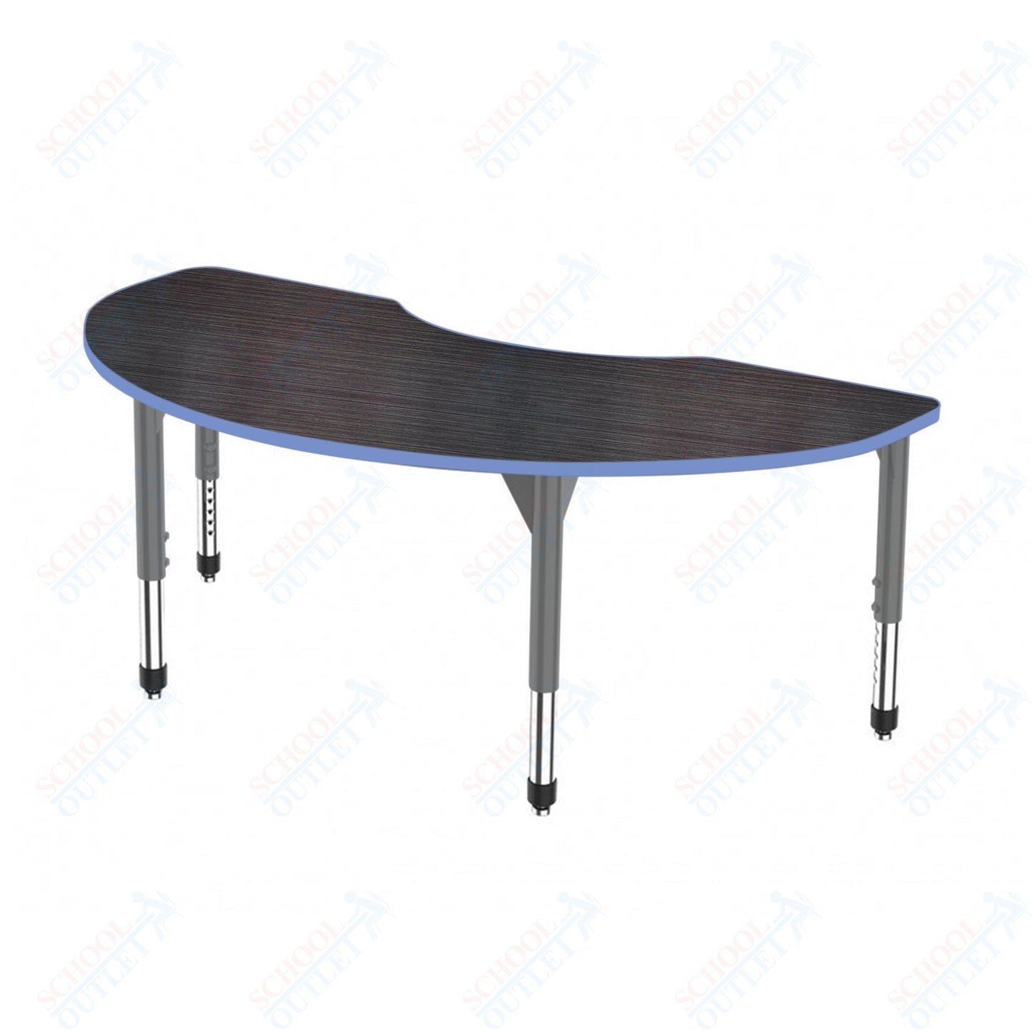 Marco Premier Series Kidney Stand-Up Table 36" x 72" Adjustable Height 32"-42" (43-2267-MA)