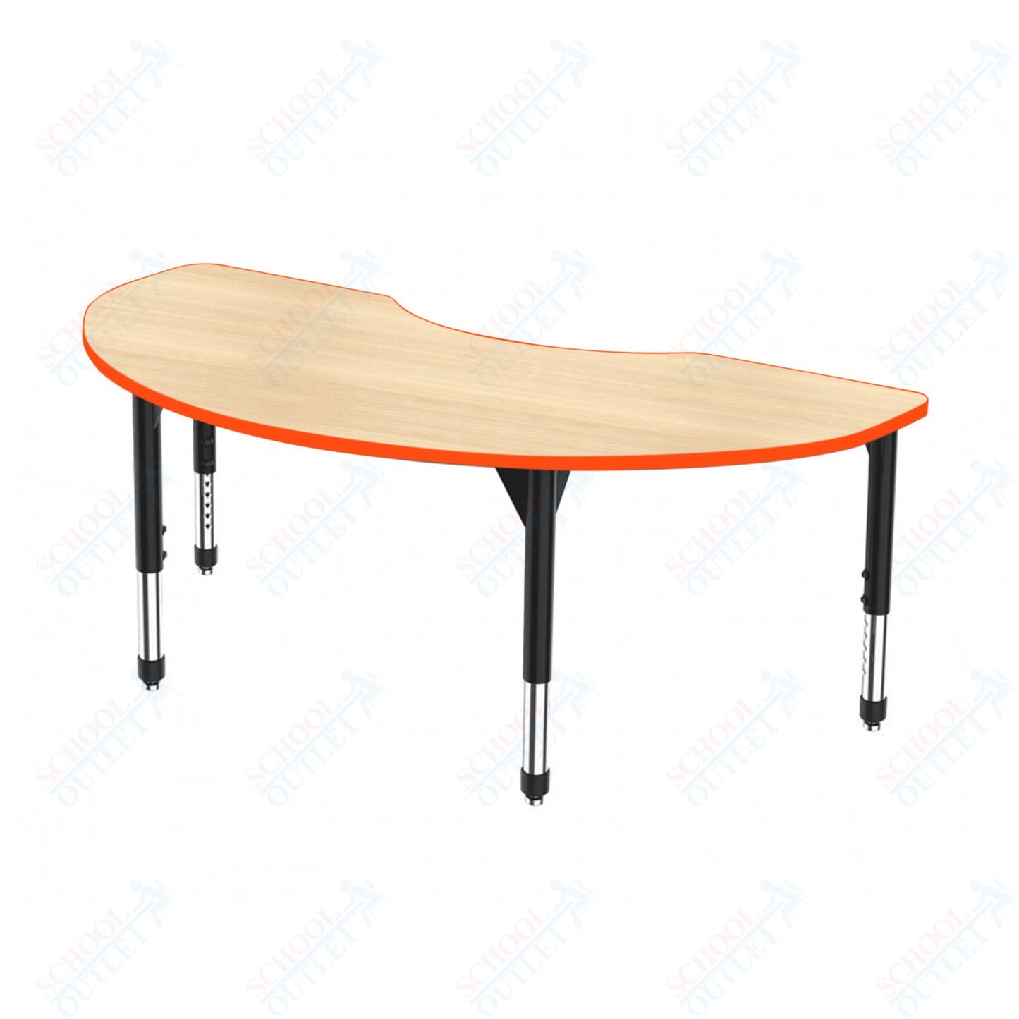 Marco Premier Series Kidney Stand-Up Table 36" x 72" Adjustable Height 32"-42" (43-2267-MA)
