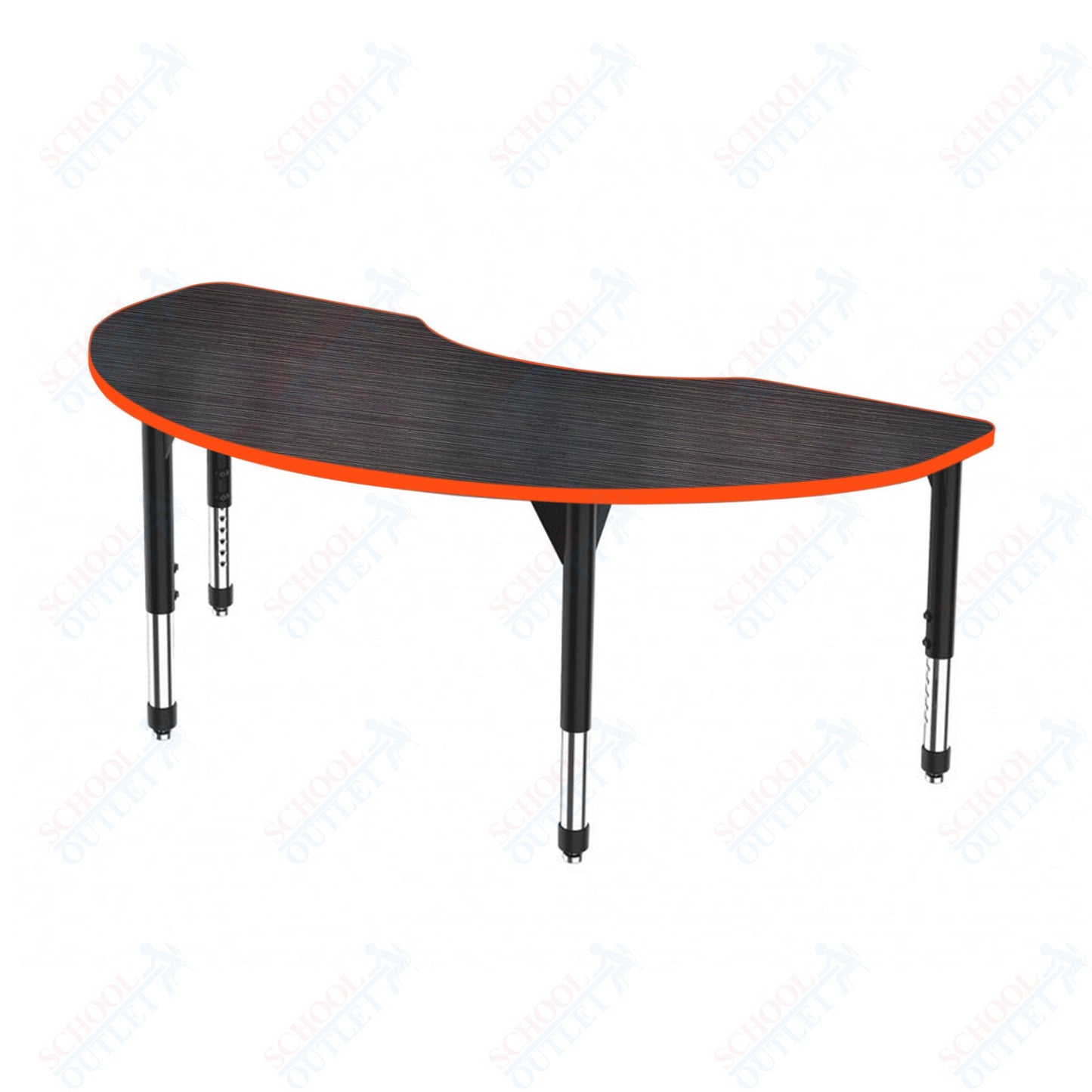Marco Premier Series Kidney Stand-Up Table 48" x 72" Adjustable Height 32"-42" (43-2268-MA)