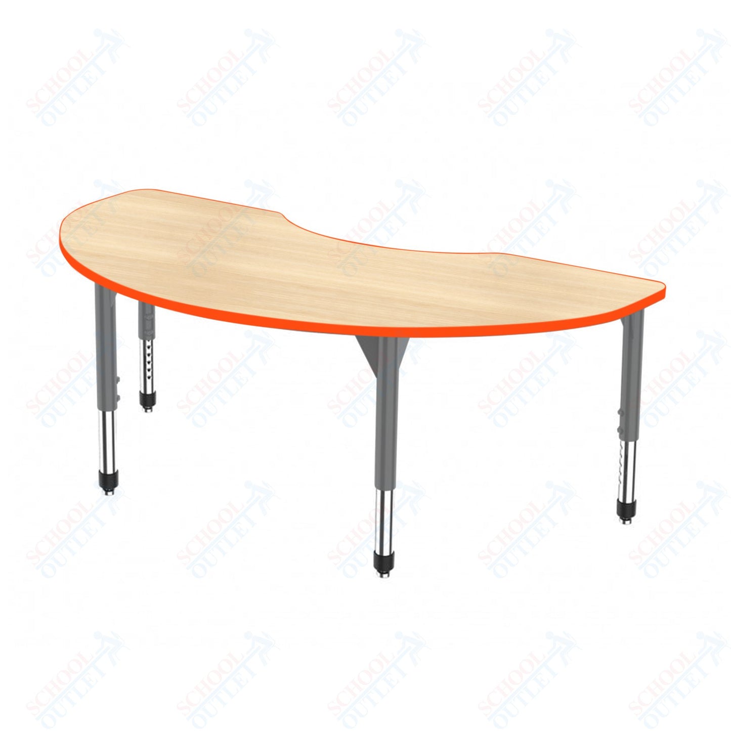 Marco Premier Series Kidney Stand-Up Table 48" x 72" Adjustable Height 32"-42" (43-2268-MA)