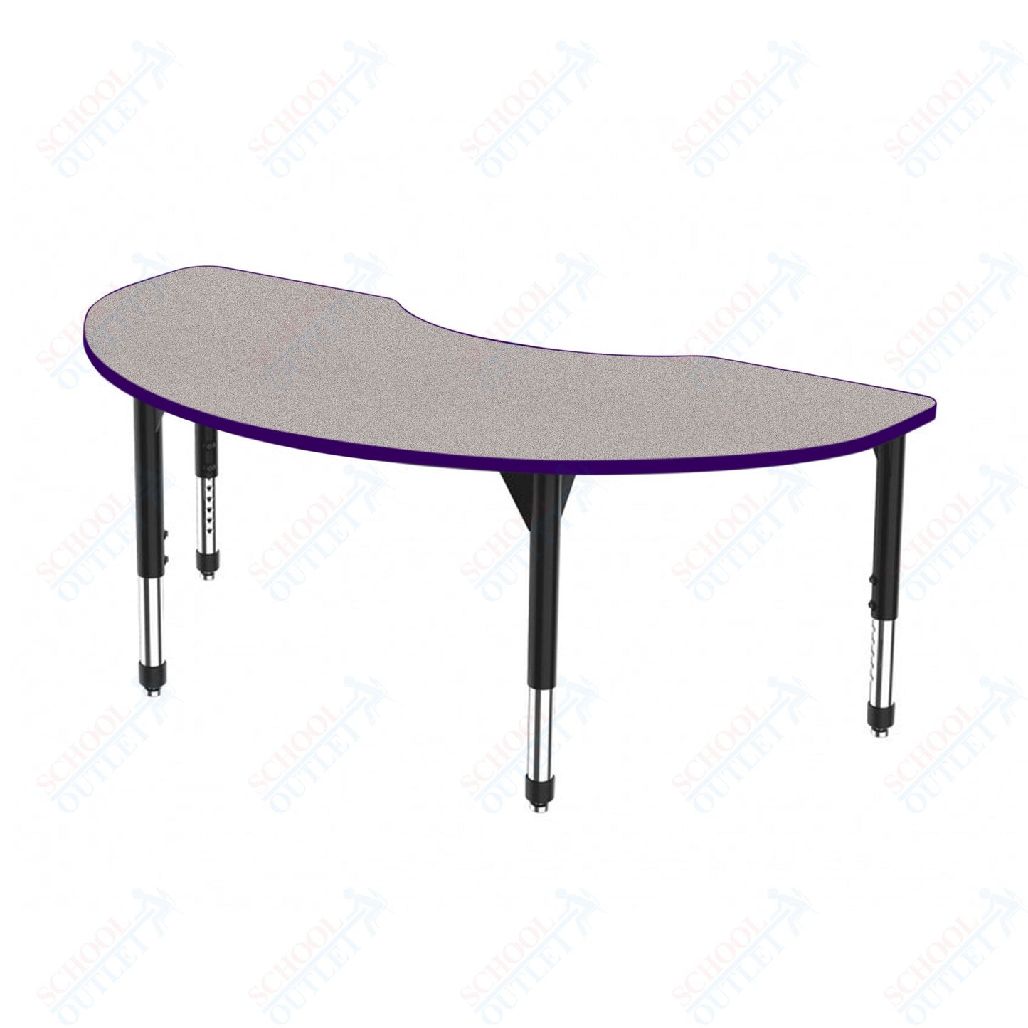 Marco Premier Series Kidney Stand-Up Table 48" x 72" Adjustable Height 32"-42" (43-2268-MA)