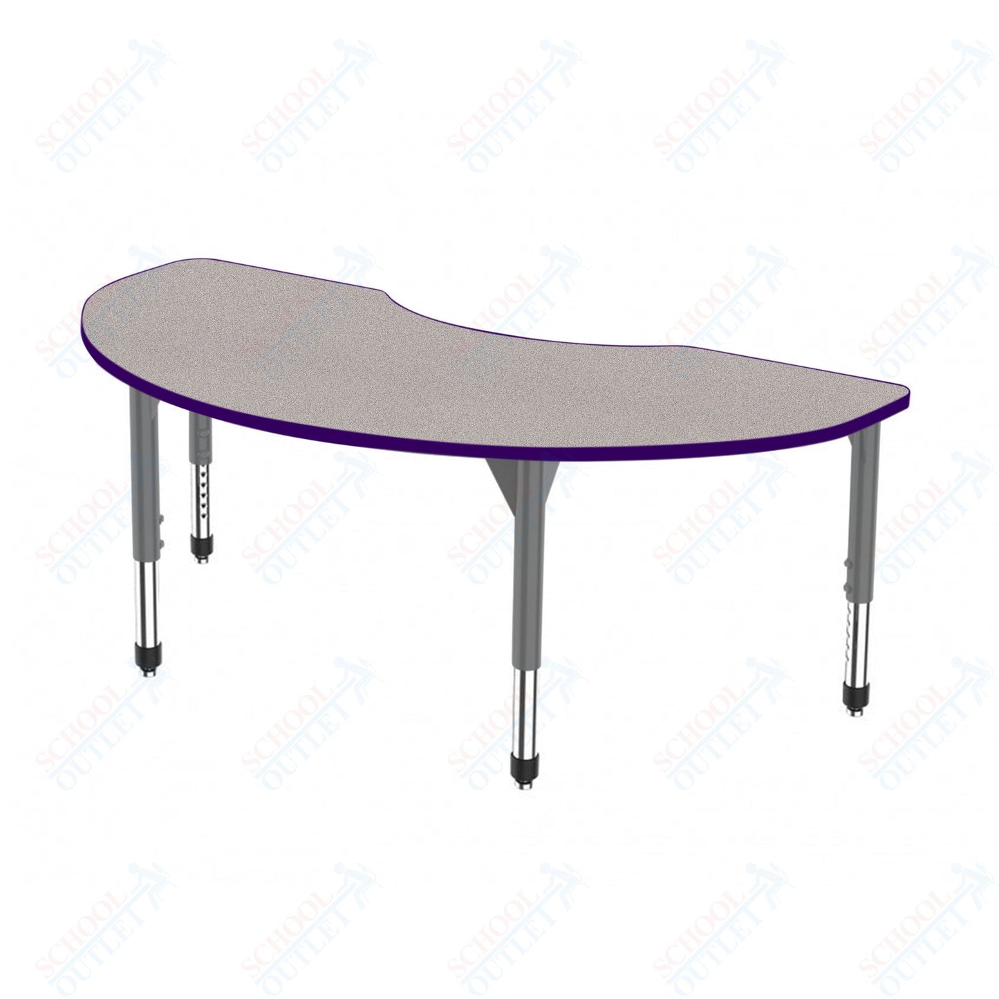Marco Premier Series Kidney Stand-Up Table 48" x 72" Adjustable Height 32"-42" (43-2268-MA)