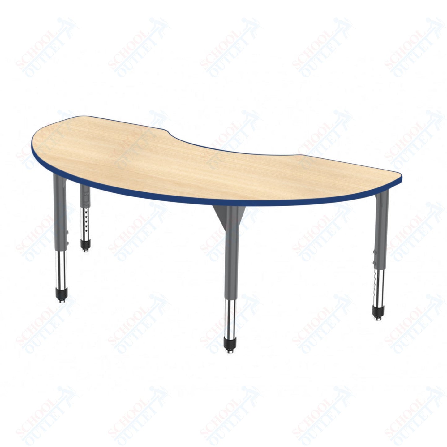 Marco Premier Series Kidney Activity Table 48" x 72" Adjustable Height 21"-31" (43-2268-MB)