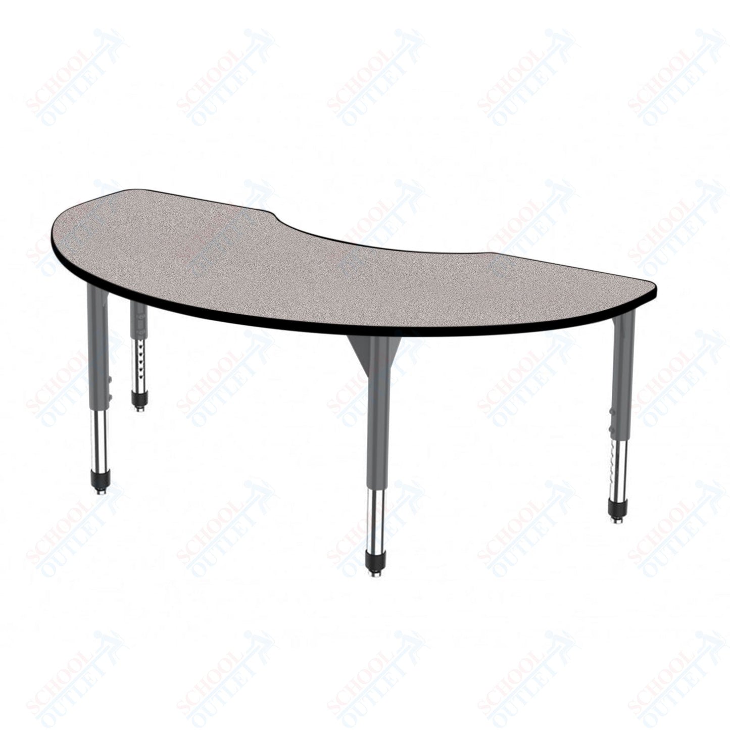 Marco Premier Series Kidney Activity Table 48" x 72" Adjustable Height 21"-31" (43-2268-MB)