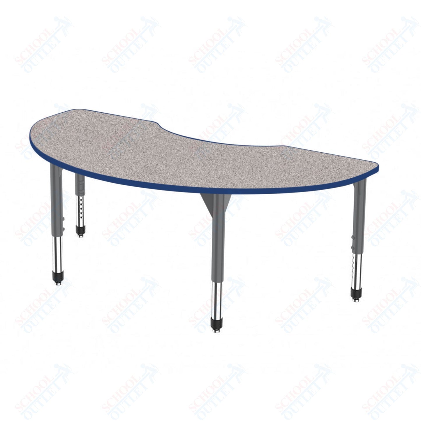 Marco Premier Series Kidney Activity Table 48" x 72" Adjustable Height 21"-31" (43-2268-MB)