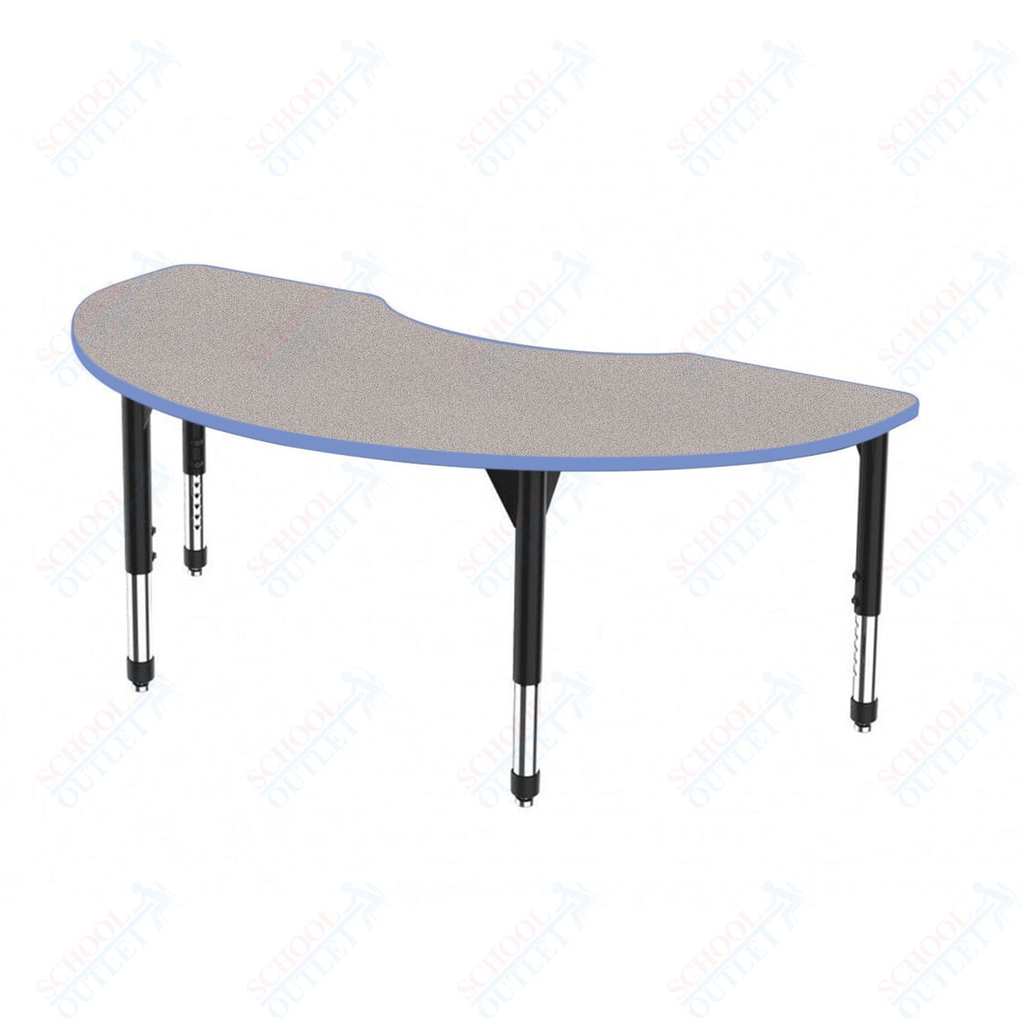 Marco Premier Series Kidney Activity Table 48" x 72" Adjustable Height 21"-31" (43-2268-MB)