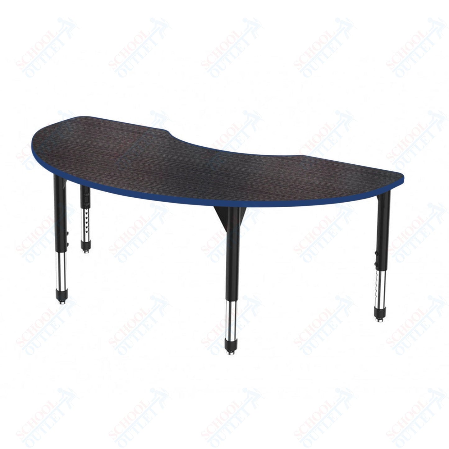 Marco Premier Series Kidney Activity Table 48" x 72" Adjustable Height 21"-31" (43-2268-MB)