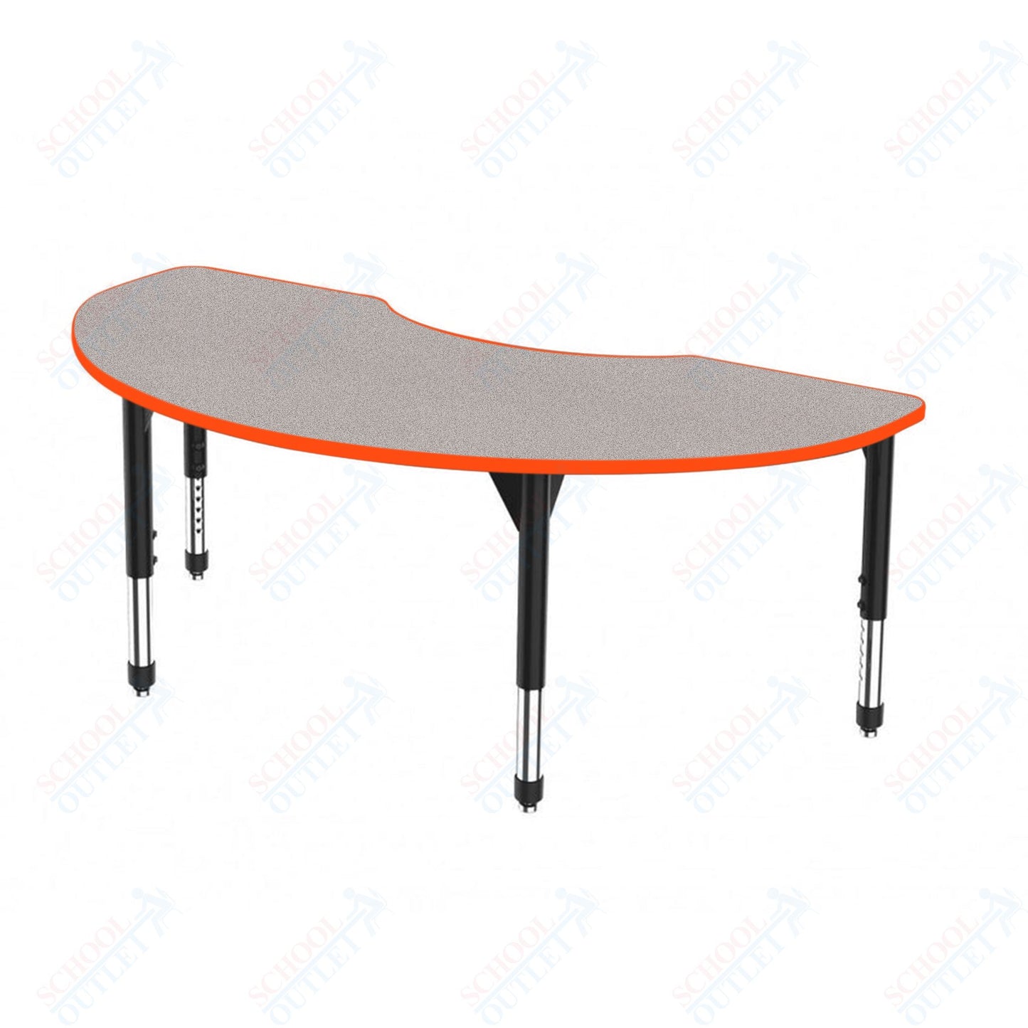 Marco Premier Series Kidney Activity Table 48" x 72" Adjustable Height 21"-31" (43-2268-MB)
