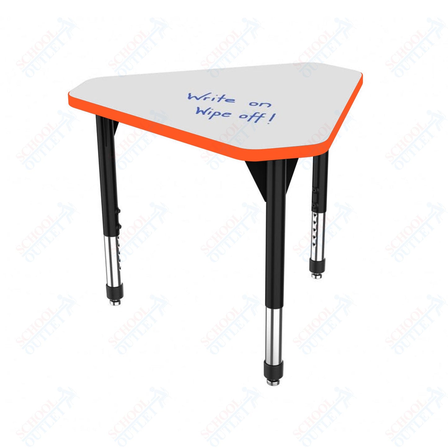 Marco Premier Series Gem Standing Desk w/ Dry Erase HPL Top 29.75" x 33.5" Adjustable Height 32"-42" (43-2271-DA)