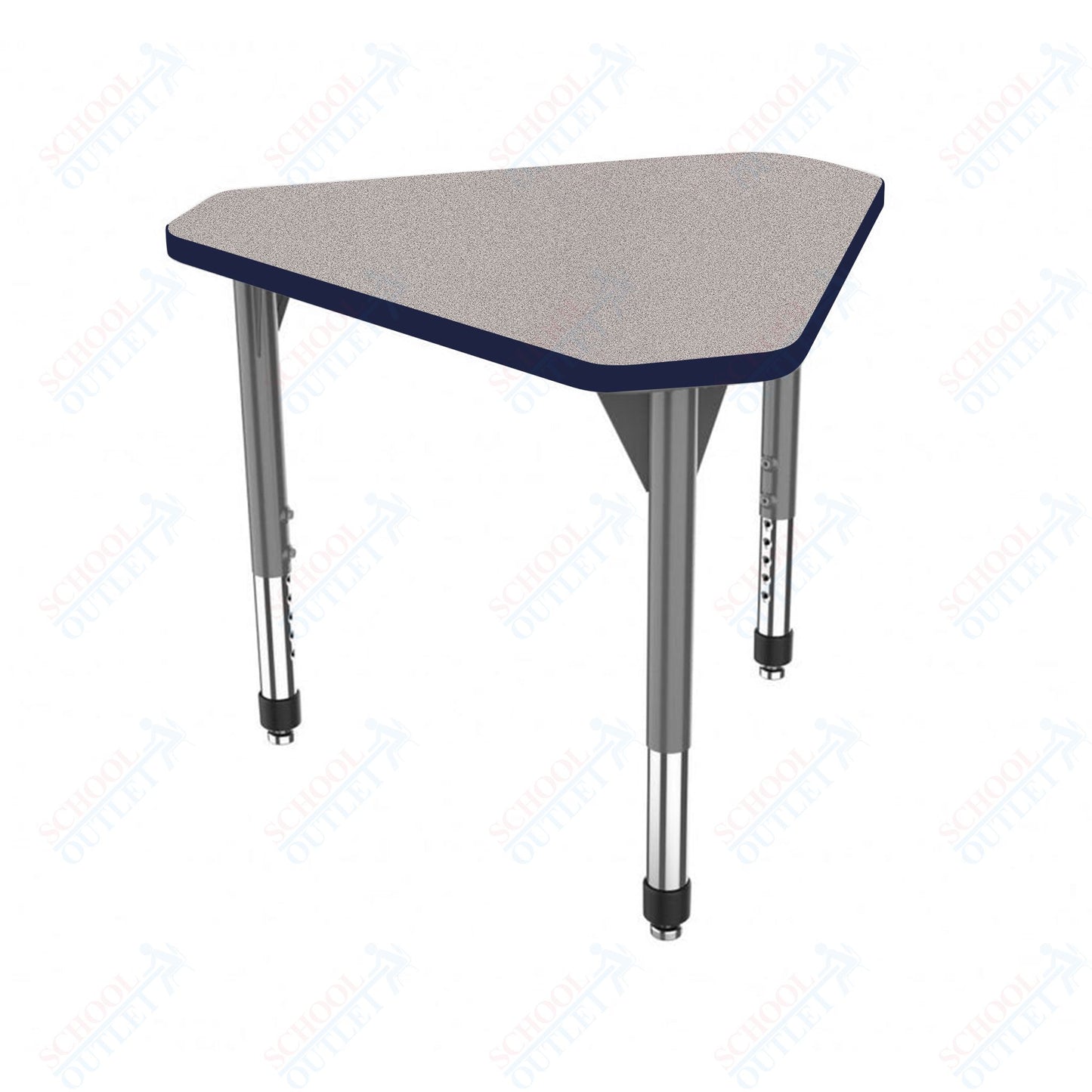 Marco Premier Series Gem Collaborative Desk 29.75" x 33.5" Adjustable Height 21"-31" (43-2271-MB)