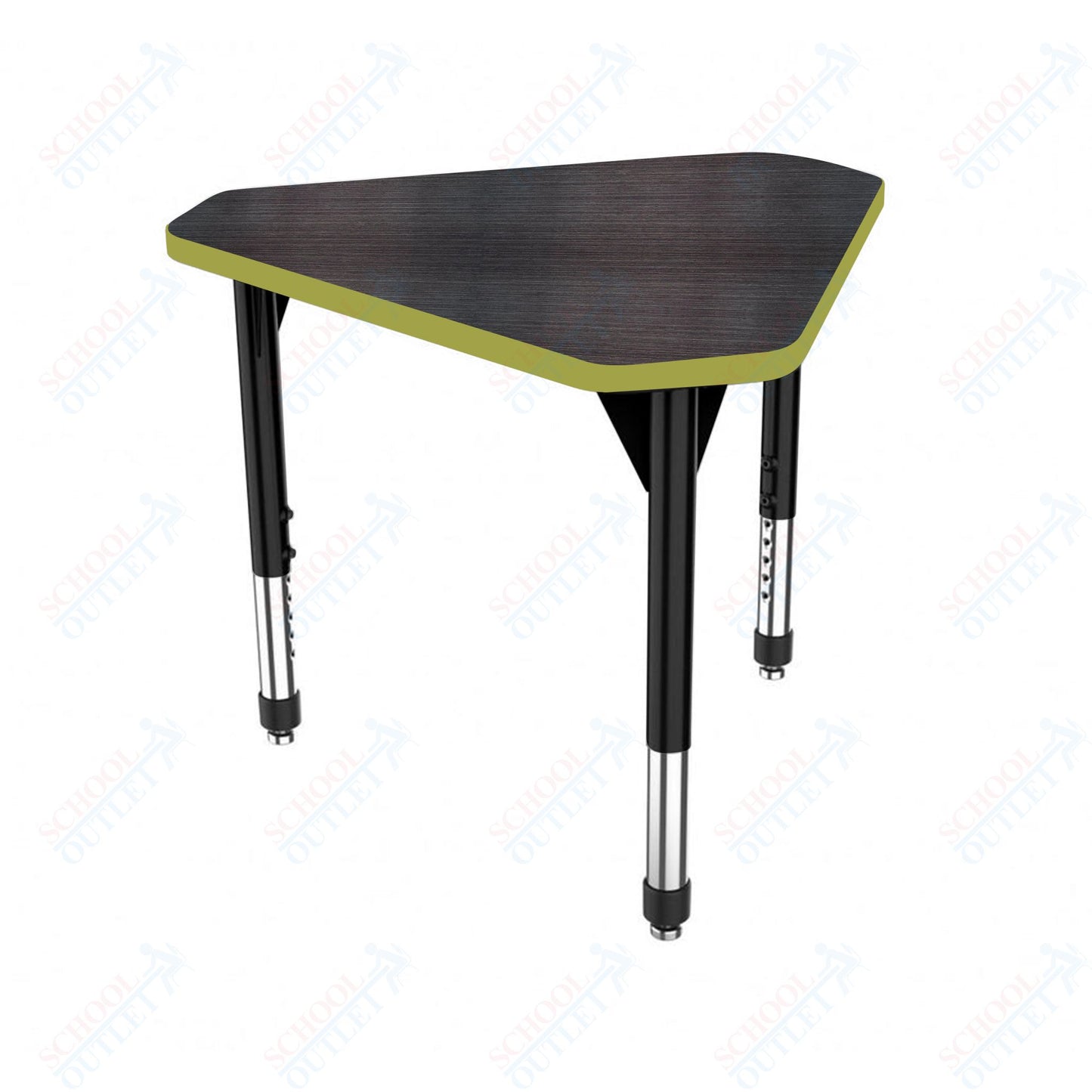 Marco Premier Series Gem Collaborative Desk 29.75" x 33.5" Adjustable Height 21"-31" (43-2271-MB)