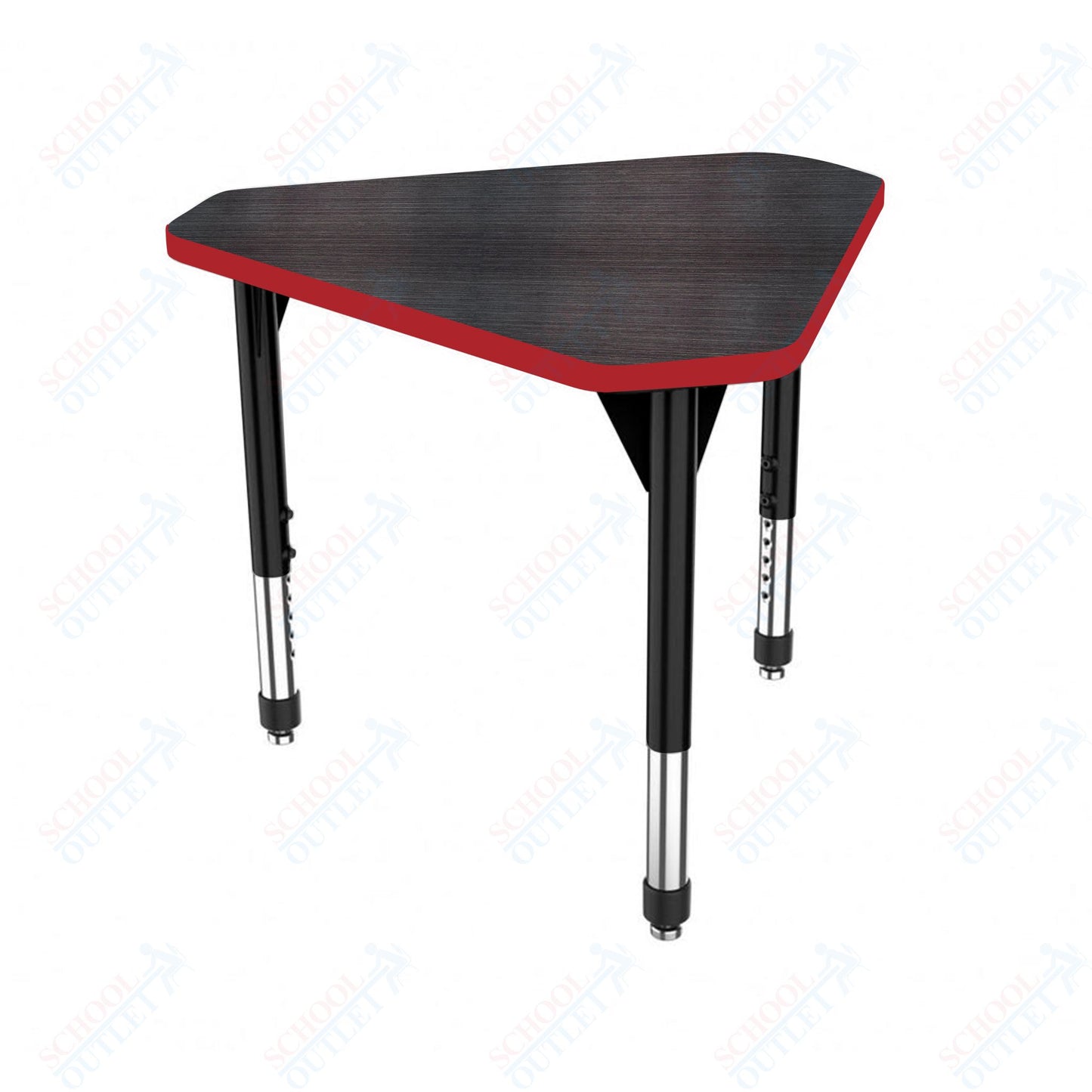 Marco Premier Series Gem Collaborative Desk 29.75" x 33.5" Adjustable Height 21"-31" (43-2271-MB)