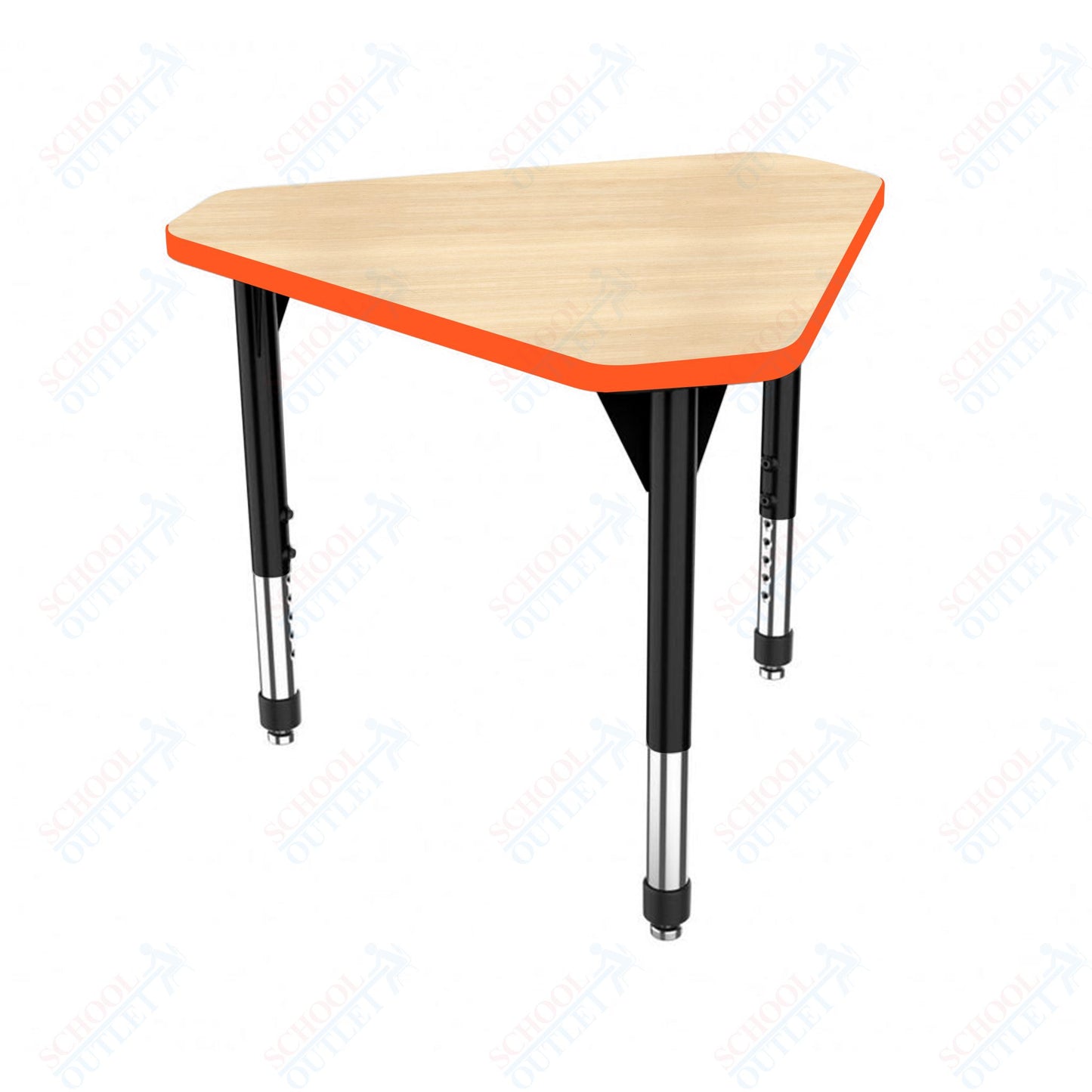 Marco Premier Series Gem Collaborative Desk 29.75" x 33.5" Adjustable Height 21"-31" (43-2271-MB)