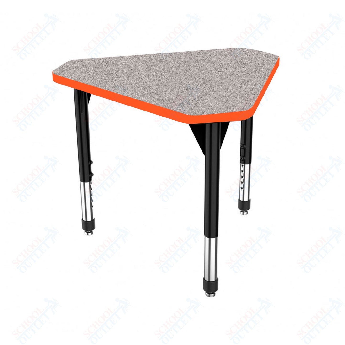Marco Premier Series Gem Collaborative Desk 29.75" x 33.5" Adjustable Height 21"-31" (43-2271-MB)