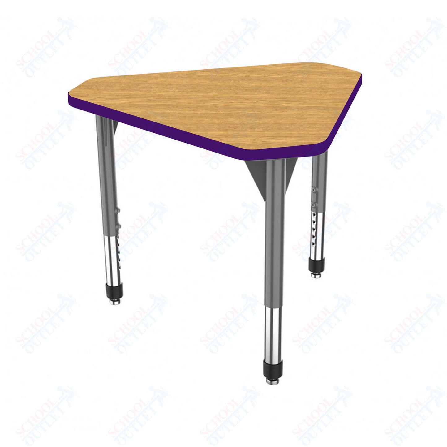 Marco Premier Series Gem Collaborative Desk 29.75" x 33.5" Adjustable Height 21"-31" (43-2271-MB)