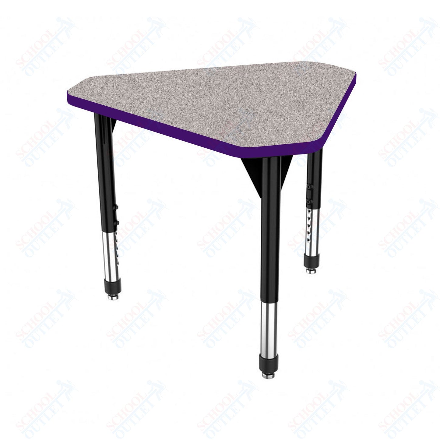 Marco Premier Series Gem Collaborative Desk 29.75" x 33.5" Adjustable Height 21"-31" (43-2271-MB)