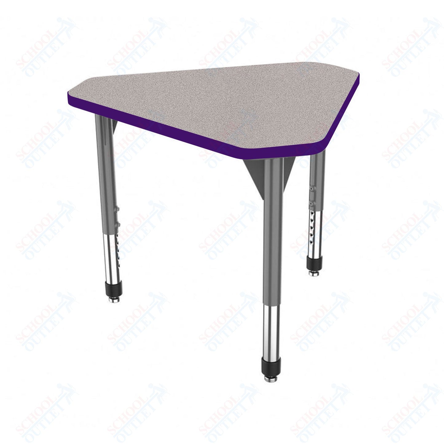 Marco Premier Series Gem Collaborative Desk 29.75" x 33.5" Adjustable Height 21"-31" (43-2271-MB)