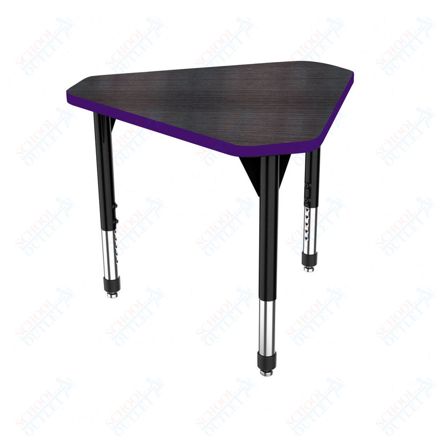Marco Premier Series Gem Collaborative Desk 29.75" x 33.5" Adjustable Height 21"-31" (43-2271-MB)