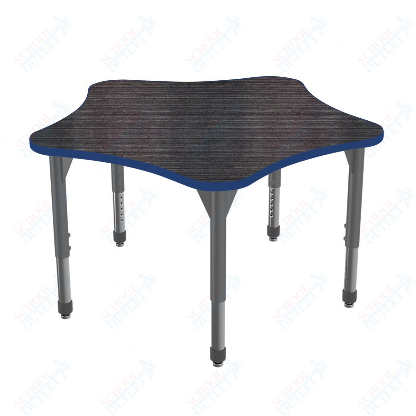 Marco Premier Series 48" 5-Star Stand-Up Table Adjustable Height 32"-42" (43-2280-MA)