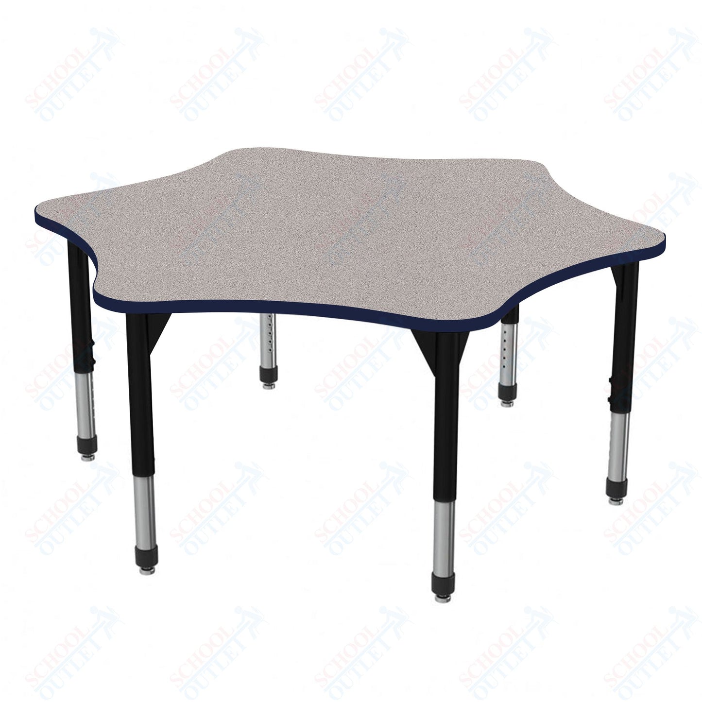 Marco Premier Series 60" 6-Star Stand-Up Table Adjustable Height 32"-42" (43-2282-MA)