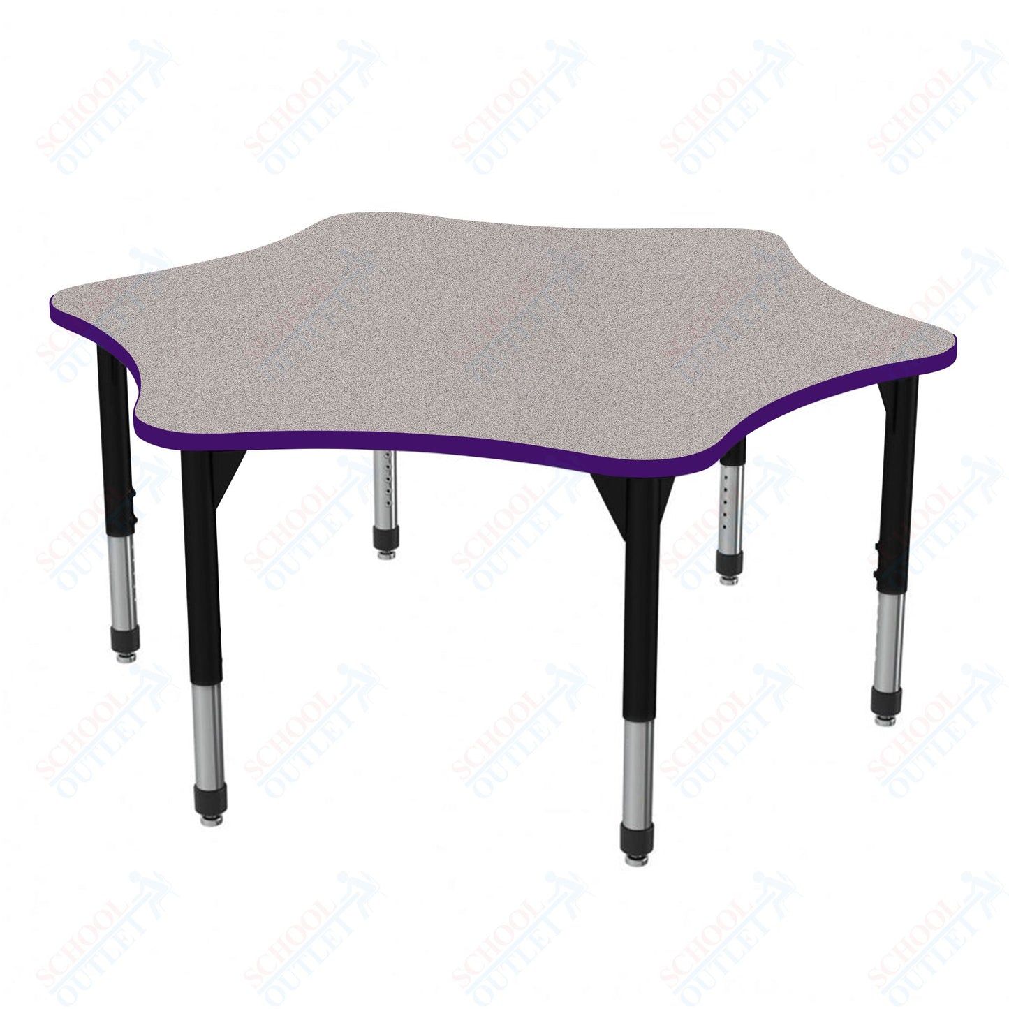 Marco Premier Series 60" 6-Star Stand-Up Table Adjustable Height 32"-42" (43-2282-MA)