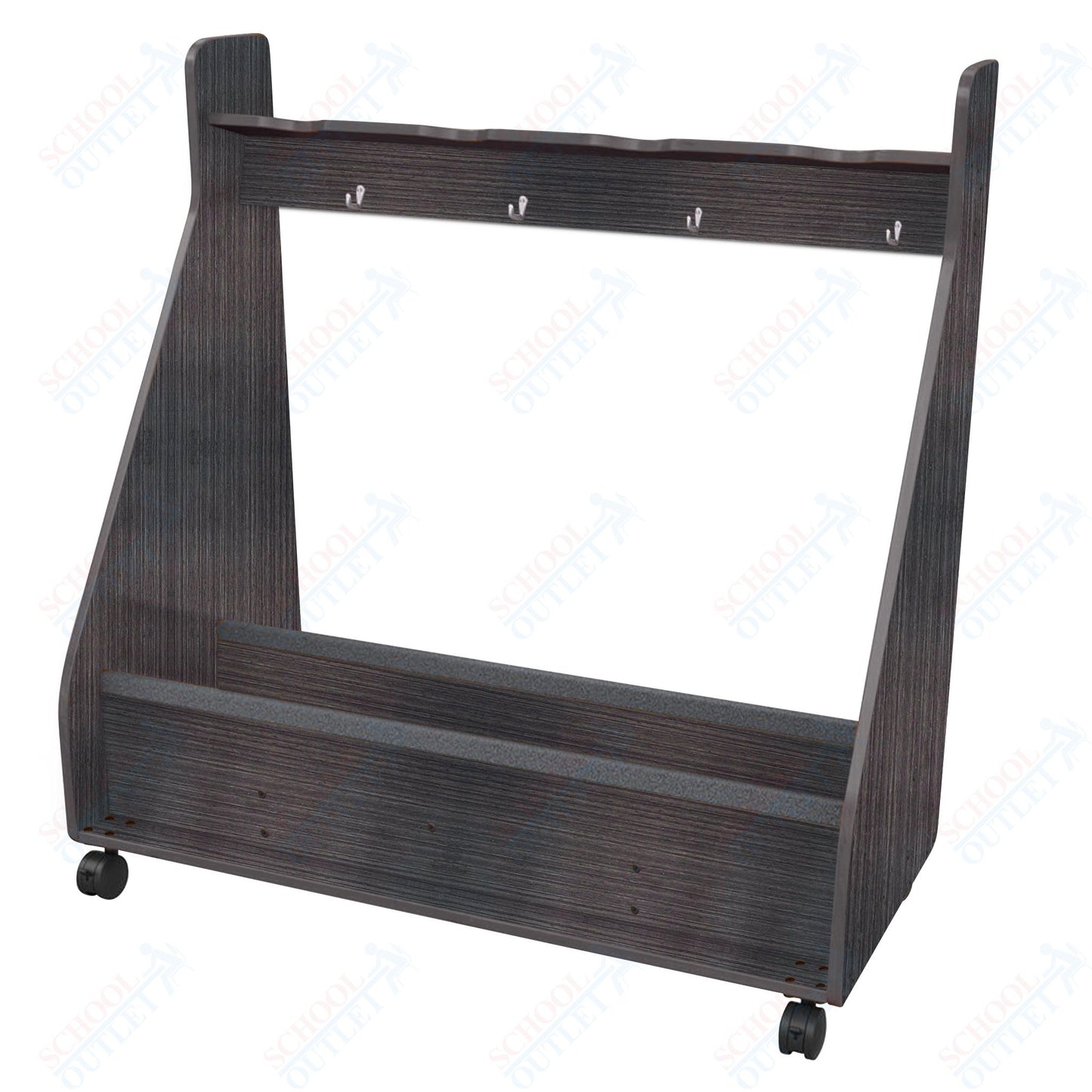 Marco Band-Stor Mobile Cello Rack, 4 Units- 51"H x 49.5"W x 24.25"D (BS503-0)