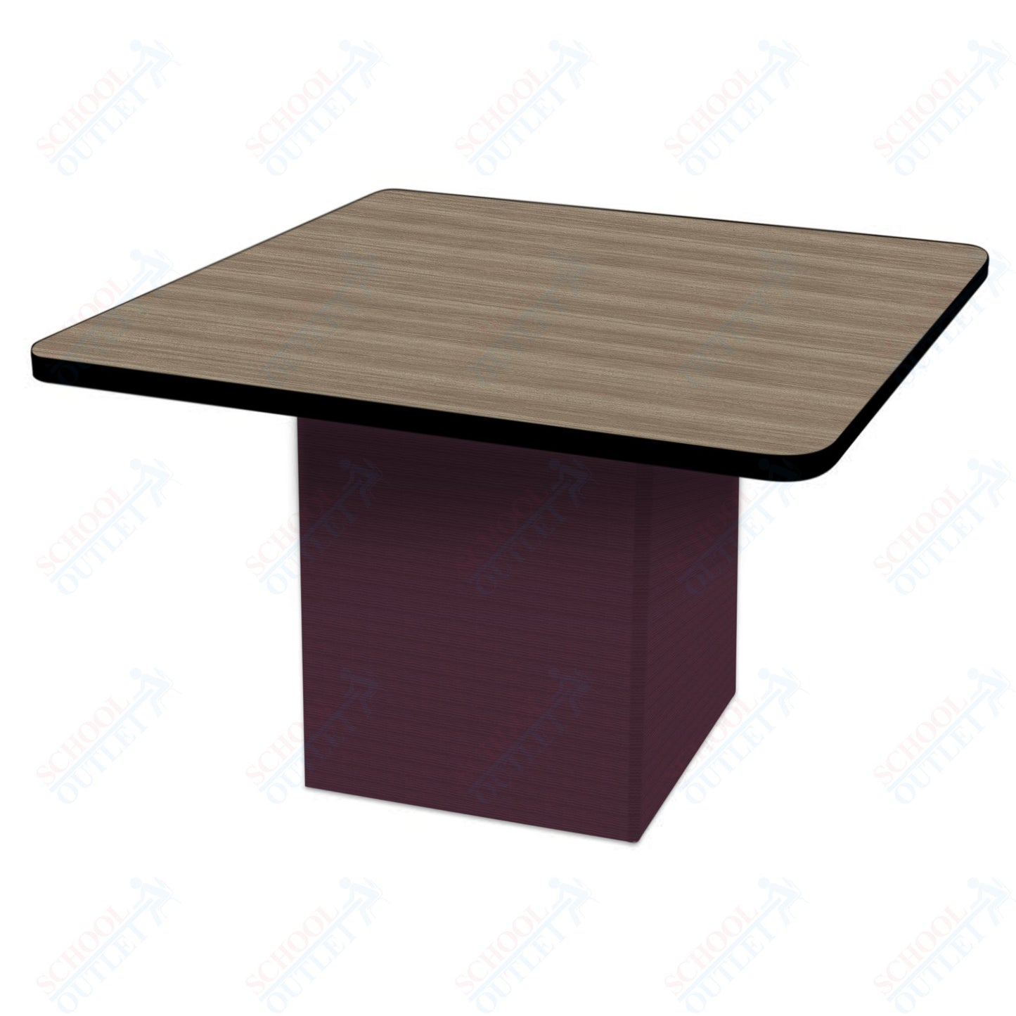 Marco Sonik Series Padded Base Square Table 26" height (LF2616-G1-MA)