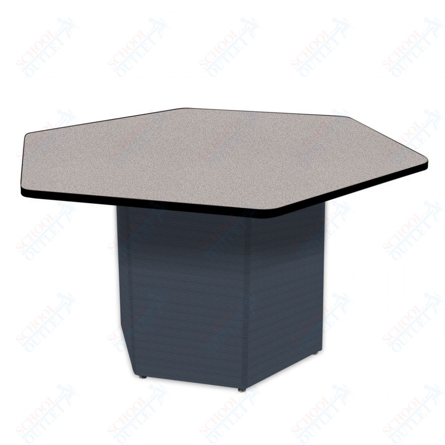 Marco Sonik Series Padded Base Hexagon Table 26" height (LF2653-G1-MA)