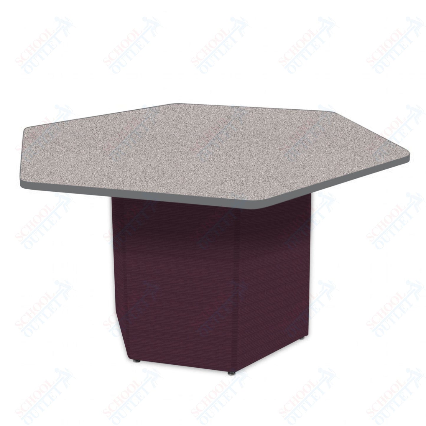 Marco Sonik Series Padded Base Hexagon Table 26" height (LF2653-G1-MA)