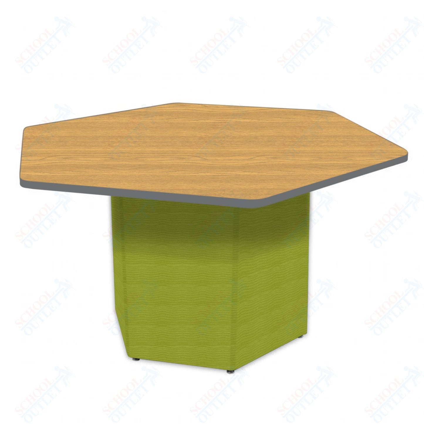 Marco Sonik Series Padded Base Hexagon Table 26" height (LF2653-G1-MA)