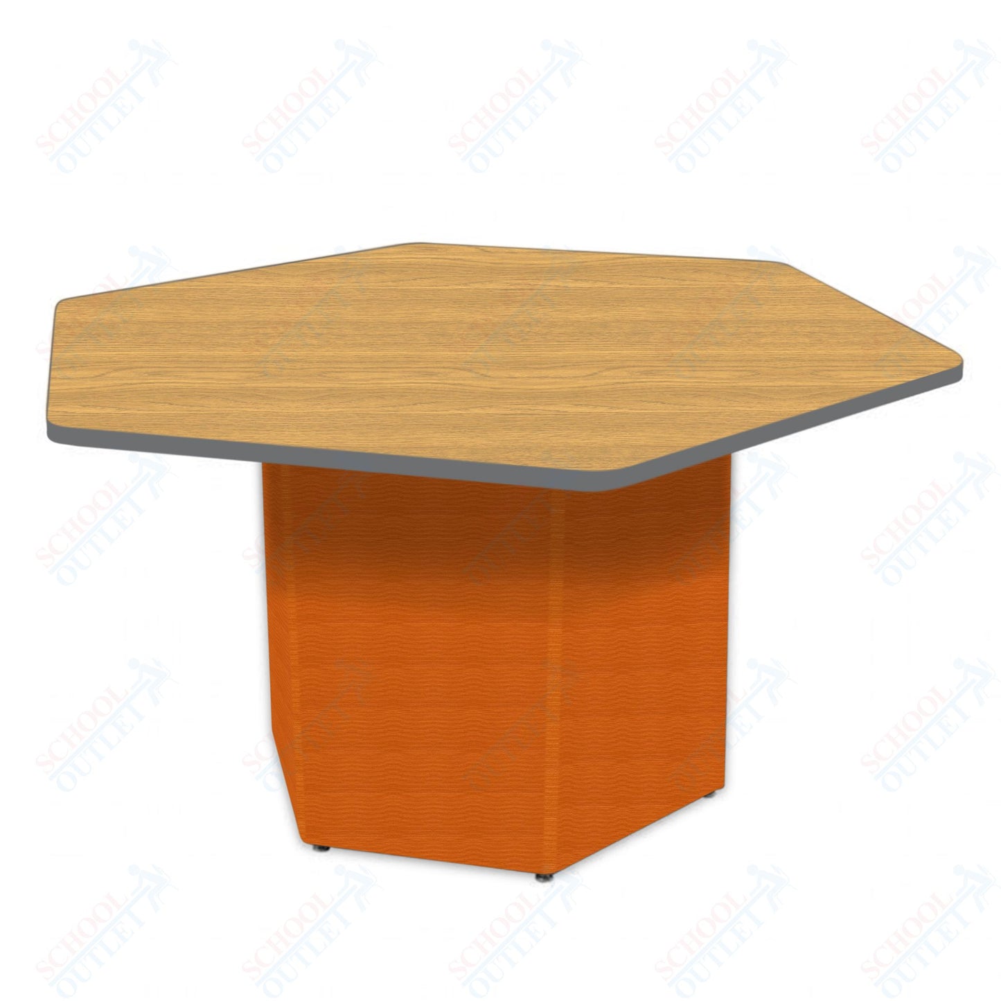 Marco Sonik Series Padded Base Hexagon Table 26" height (LF2653-G1-MA)