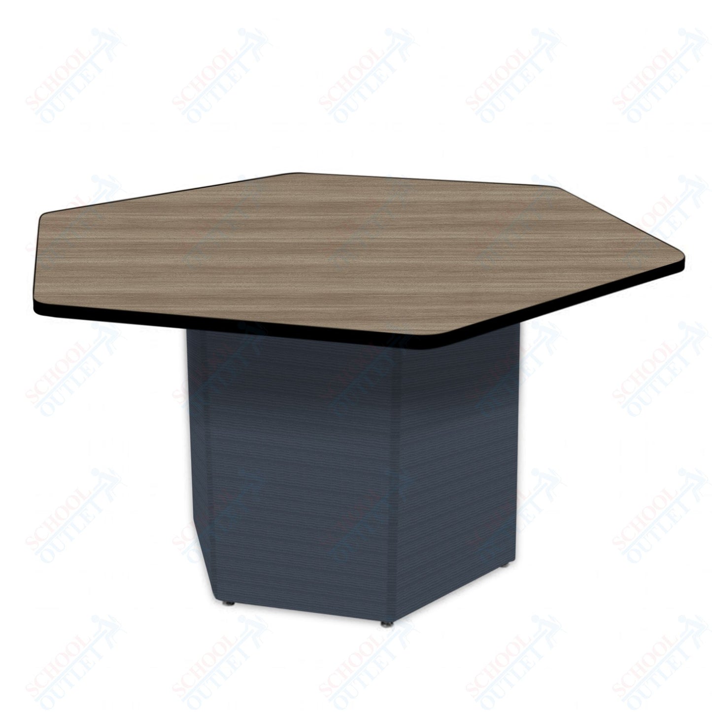 Marco Sonik Series Padded Base Hexagon Table 26" height (LF2653-G1-MA)