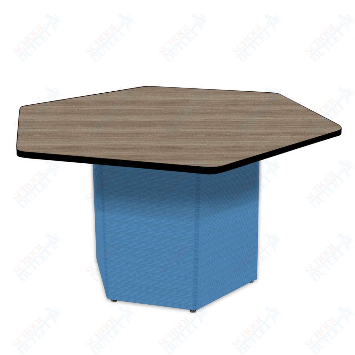 Marco Sonik Series Padded Base Hexagon Table 26" height (LF2653-G1-MA)