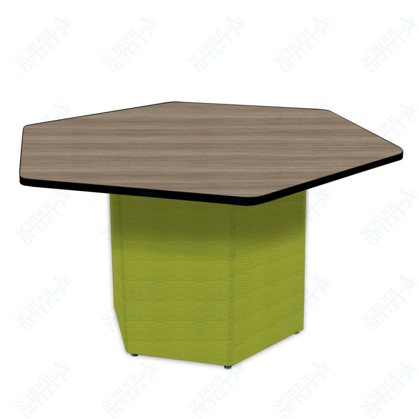 Marco Sonik Series Padded Base Hexagon Table 26" height (LF2653-G1-MA)