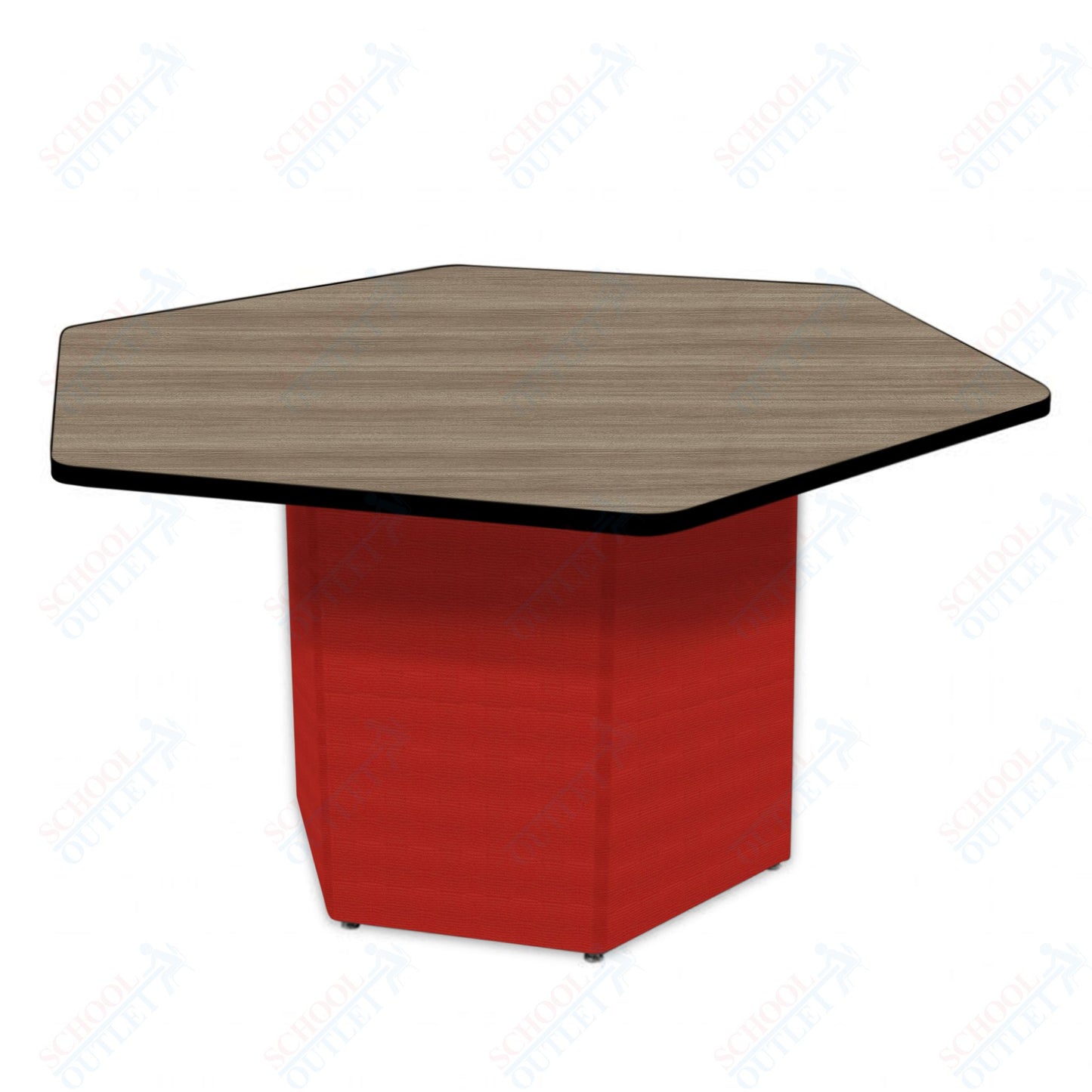 Marco Sonik Series Padded Base Hexagon Table 26" height (LF2653-G1-MA)