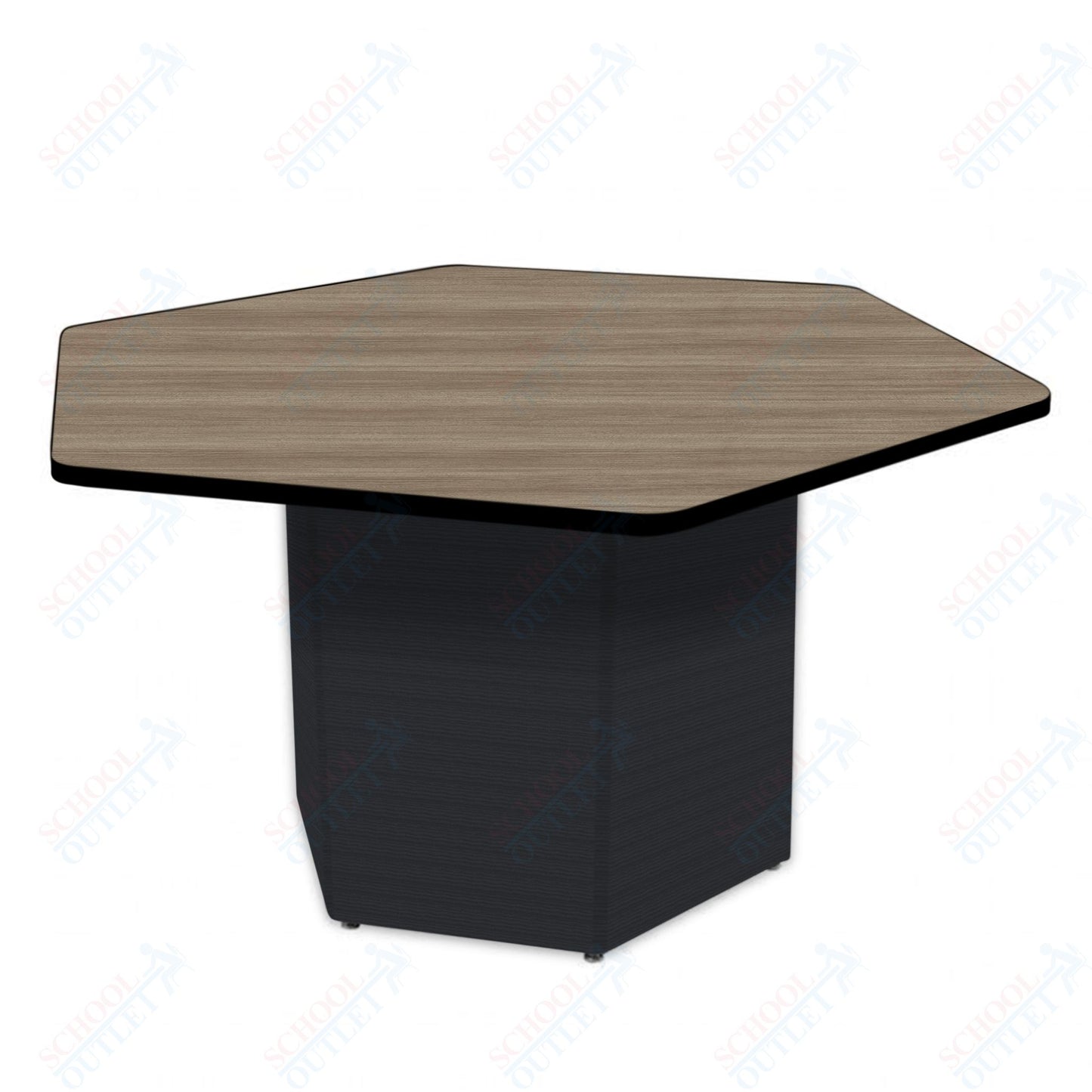 Marco Sonik Series Padded Base Hexagon Table 26" height (LF2653-G1-MA)