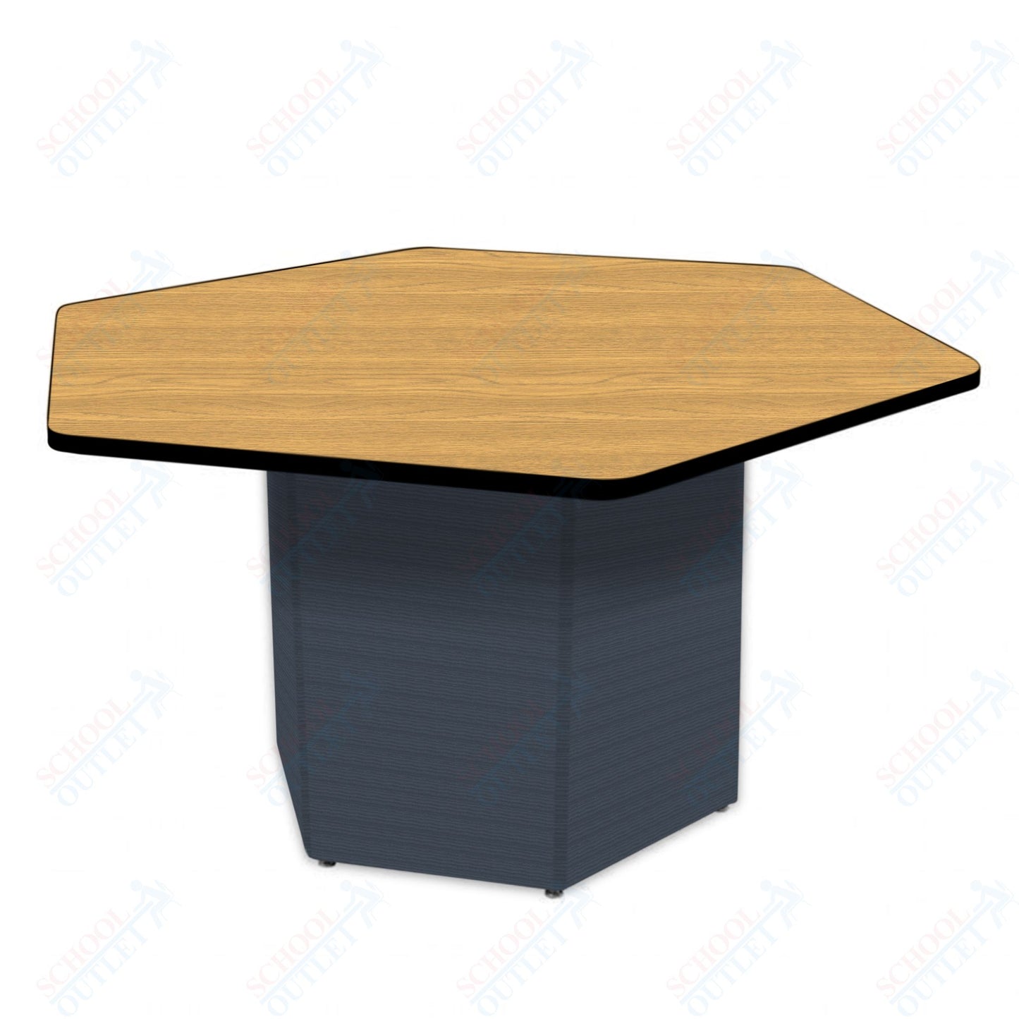 Marco Sonik Series Padded Base Hexagon Table 29" height (LF2653-G1-MB)