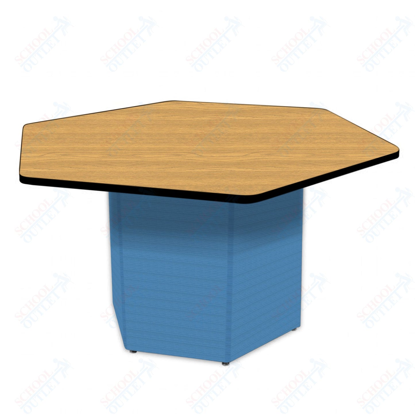 Marco Sonik Series Padded Base Hexagon Table 29" height (LF2653-G1-MB)