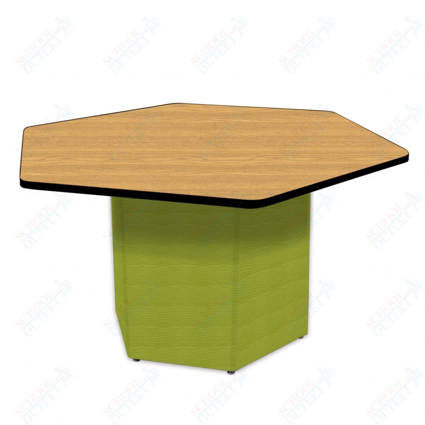 Marco Sonik Series Padded Base Hexagon Table 29" height (LF2653-G1-MB)