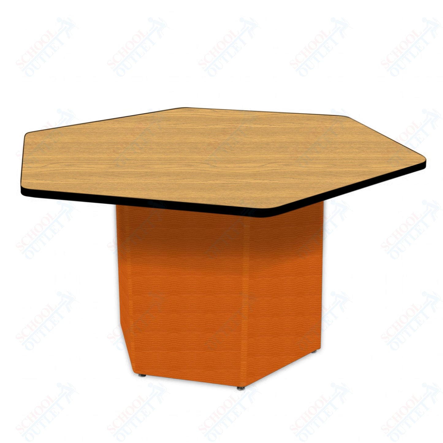 Marco Sonik Series Padded Base Hexagon Table 29" height (LF2653-G1-MB)