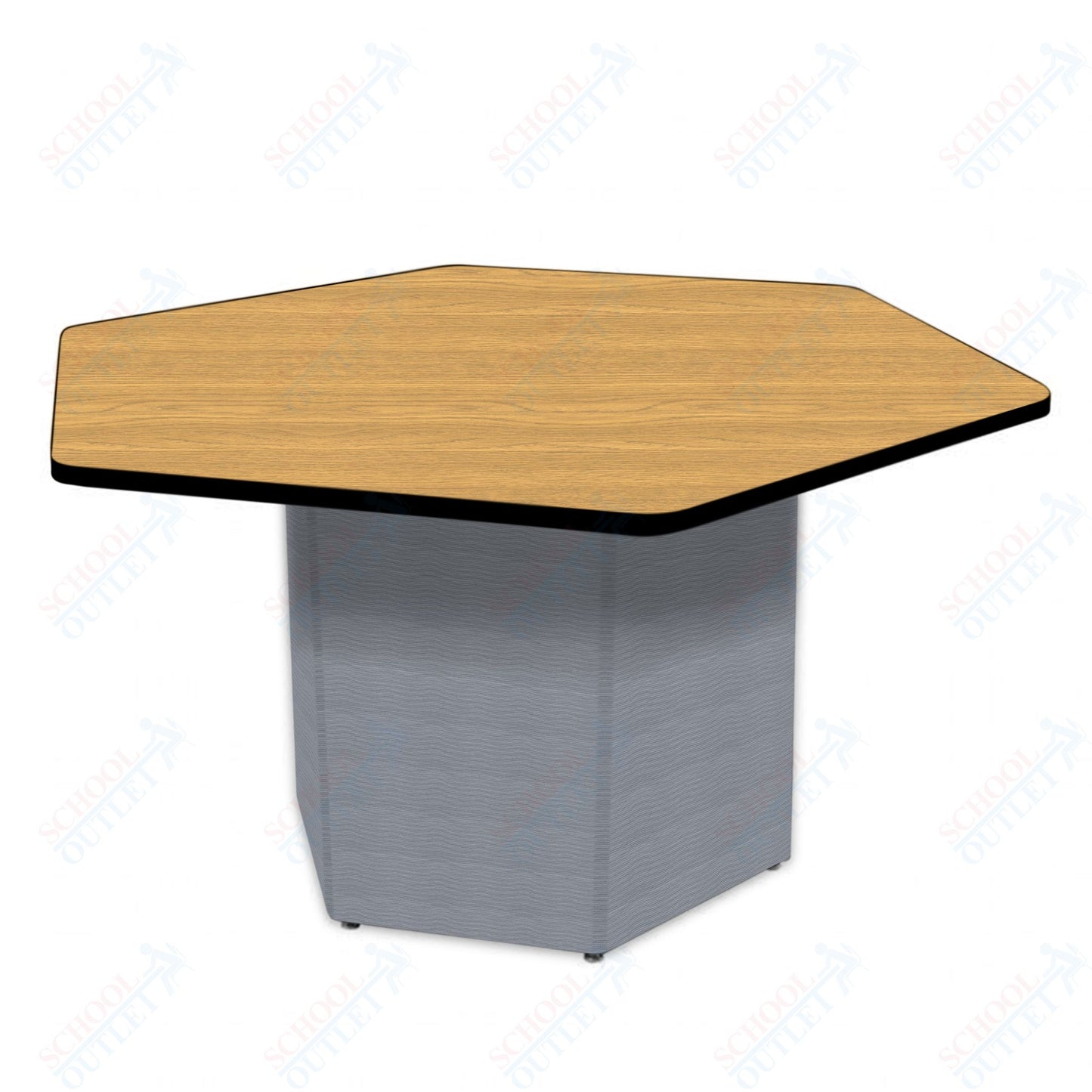 Marco Sonik Series Padded Base Hexagon Table 29" height (LF2653-G1-MB)