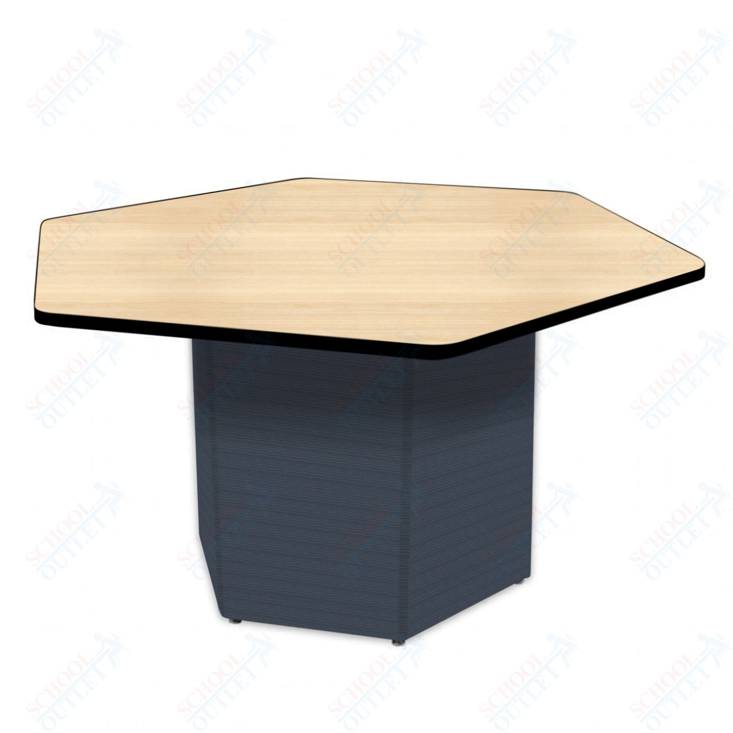 Marco Sonik Series Padded Base Hexagon Table 29" height (LF2653-G1-MB)