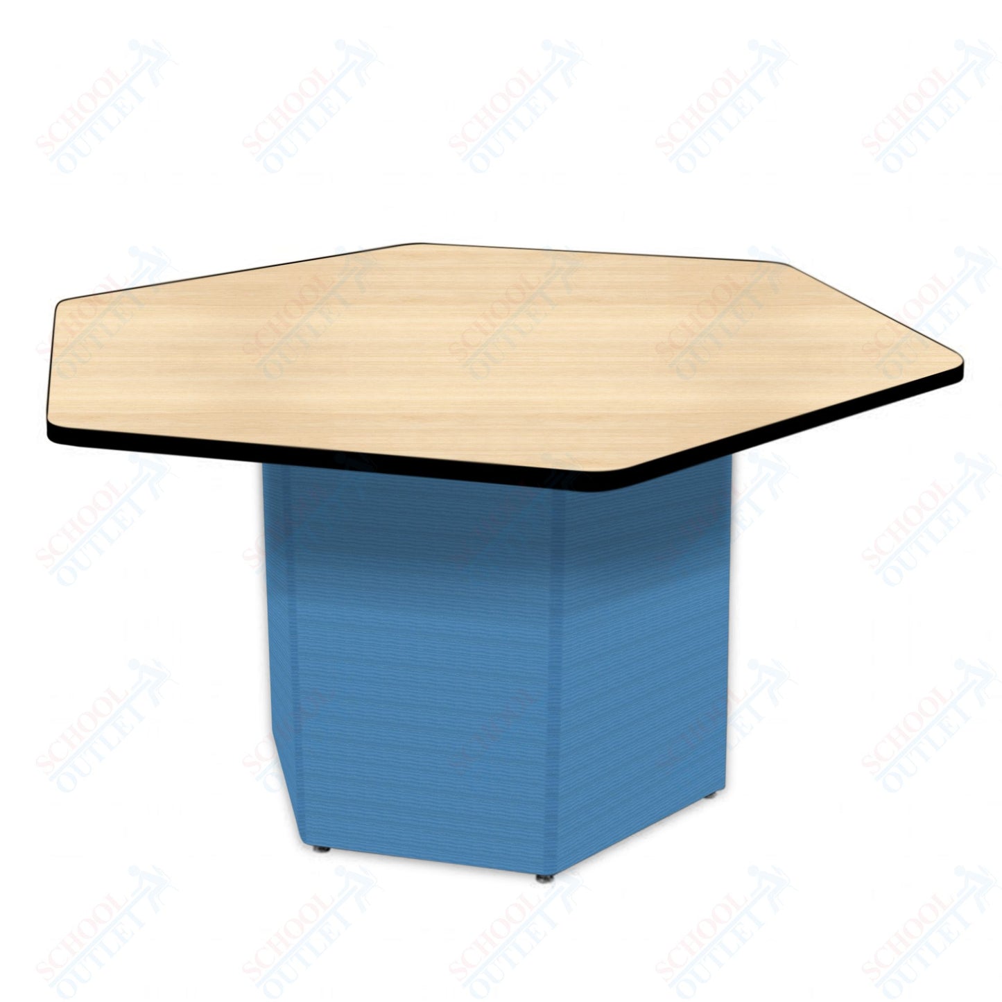 Marco Sonik Series Padded Base Hexagon Table 29" height (LF2653-G1-MB)