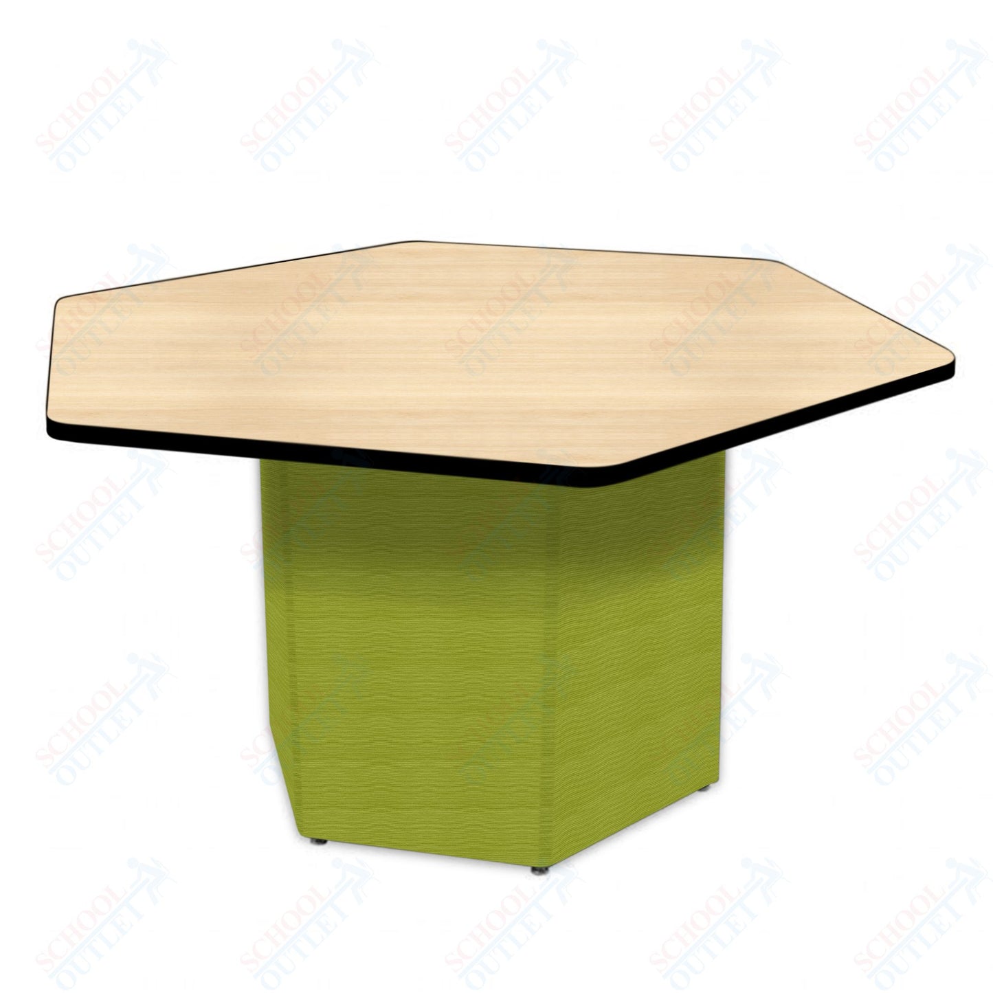 Marco Sonik Series Padded Base Hexagon Table 29" height (LF2653-G1-MB)