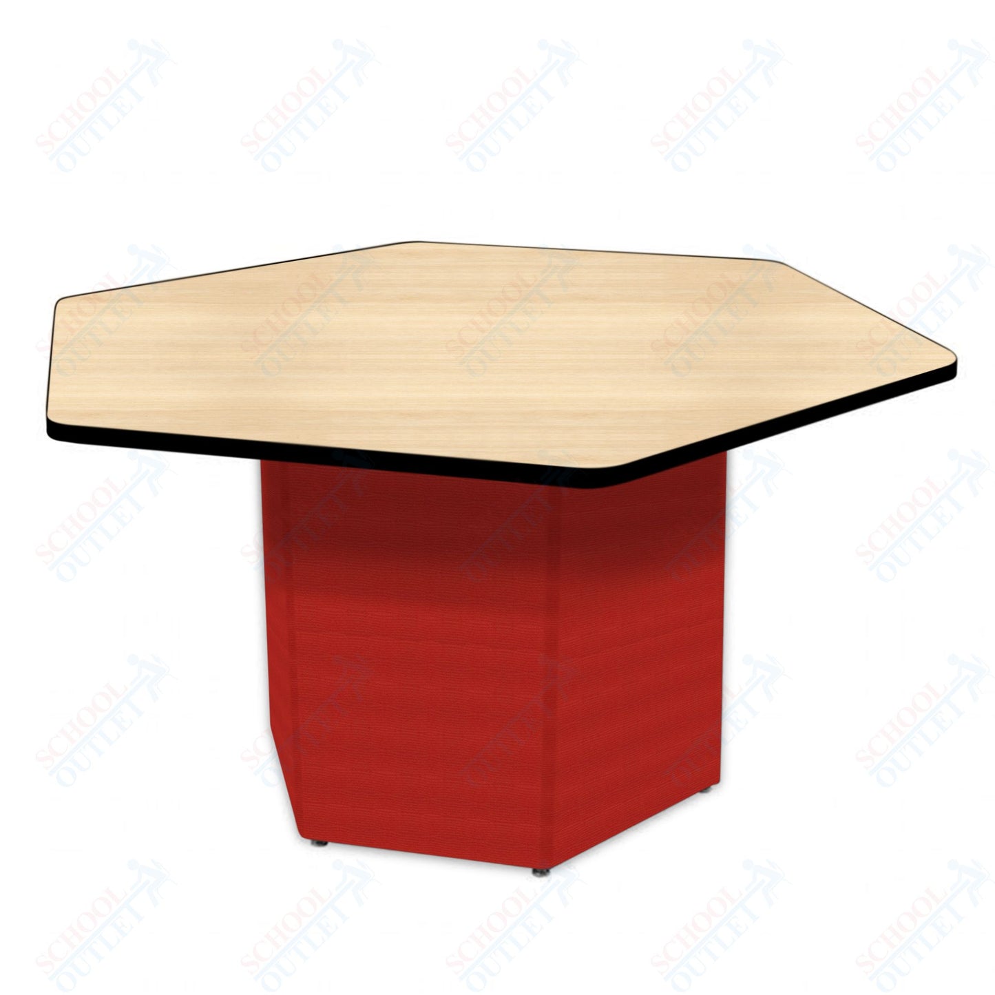 Marco Sonik Series Padded Base Hexagon Table 29" height (LF2653-G1-MB)