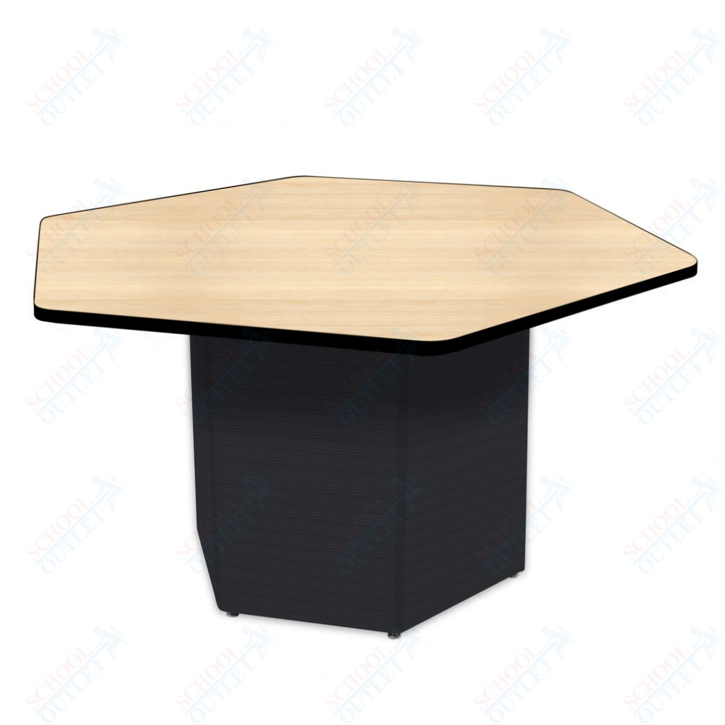 Marco Sonik Series Padded Base Hexagon Table 29" height (LF2653-G1-MB)