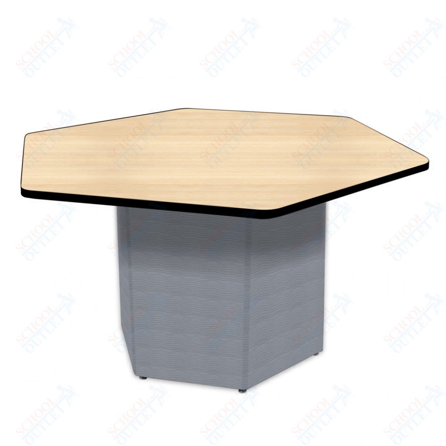 Marco Sonik Series Padded Base Hexagon Table 29" height (LF2653-G1-MB)